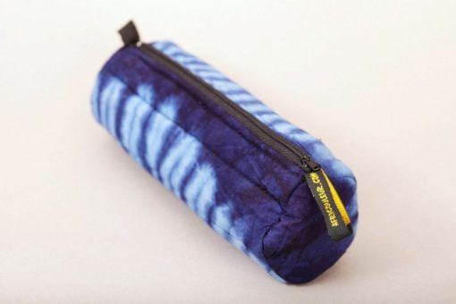 Grande trousse écolier en tissu africain bazin