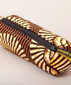 Grande trousse écolier en tissu africain