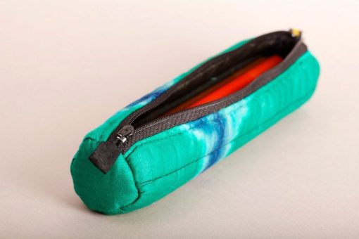 Petite trousse écolier en bazin