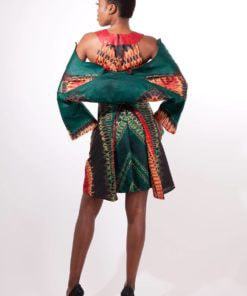 Robes en tissu Bazin teint à la main