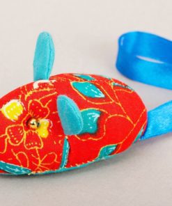 Souris en tissu africain : Maous