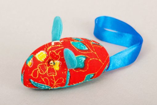 Souris en tissu africain : Maous