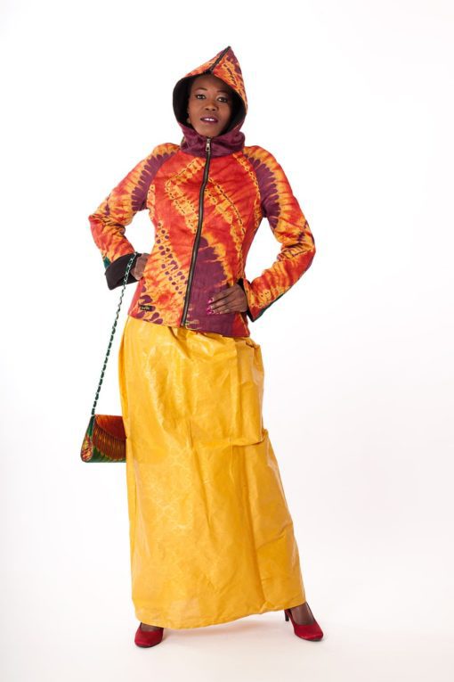 Veste africaine femme "Africachaud" – Image 4