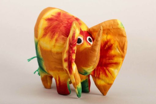 Éléphant en tissu africain : Tantor – Image 4