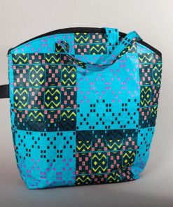 Sac cabas en tissu africain wax " Sonia "