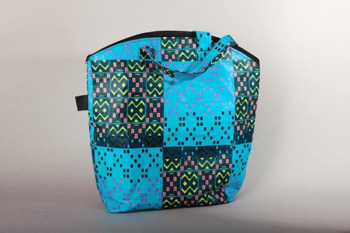 Sac cabas en tissu africain wax " Sonia "