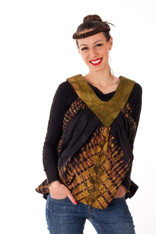 Tunique africaine "Victoire" en bazin