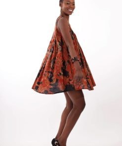 Robes en tissu Bazin teint à la main