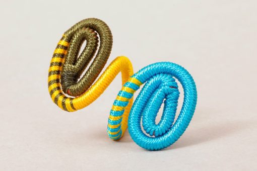 Bague africaine création : Vague – Image 7