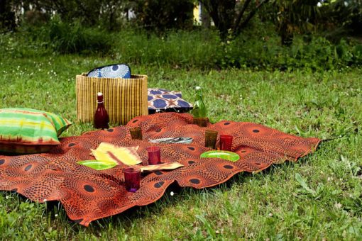 Nappe africaine rectangle en wax – Image 3