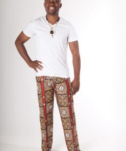 Pantalon africain homme en wax