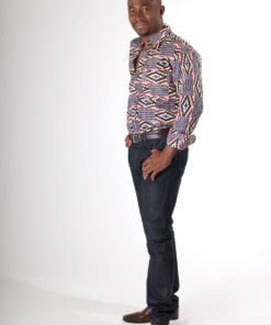 Chemise Africaine homme en wax