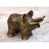 Éléphant d'Afrique en bronze