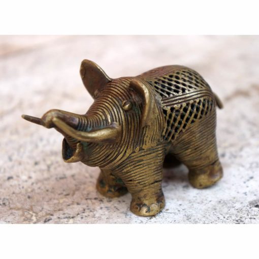 Éléphant d'Afrique en bronze – Image 2