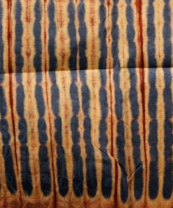 Tissu africain bazin teint à la main