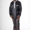 Chemise homme en bazin brodé “Malik”