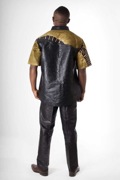 Chemise Africaine homme en bazin – Image 2