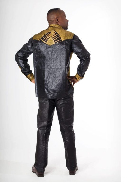Chemise africaine homme en tissu africain : Koffi – Image 2