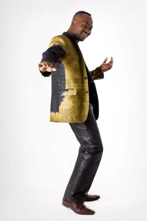 Veste homme en bazin "Artista"