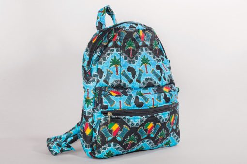 Sac à dos en tissu africain wax : Wasy