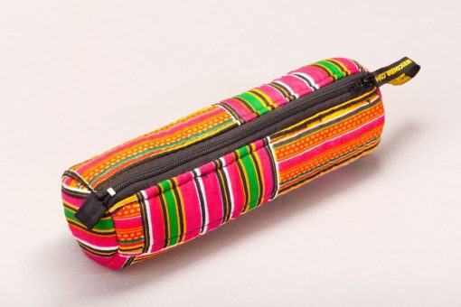 Grande trousse écolier en tissu africain – Image 3