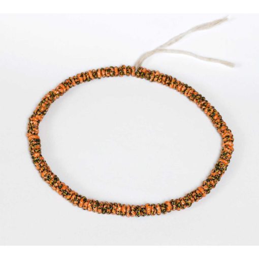 Perles  en pâte de verre recyclées "plateau" multicolores – Image 3