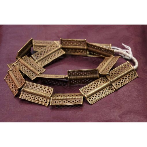 Perles africaines de bronze " peuple Akan " – Image 3