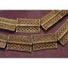 Perles africaines de bronze " peuple Akan "