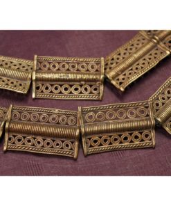 Perles africaines de bronze " peuple Akan "