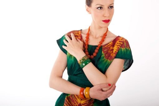 Bracelet Touareg cuir Tabaski – Image 2