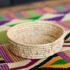 Corbeille en raphia du Togo