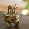 Boite africaine en bronze du Ghana