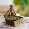Boite africaine en bronze du ghana