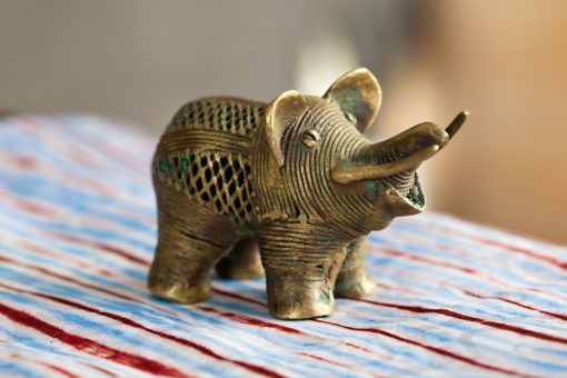Éléphant d'Afrique en bronze – Image 3
