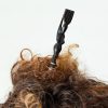 Pic cheveux bois d'ébène et os de zébu recyclé