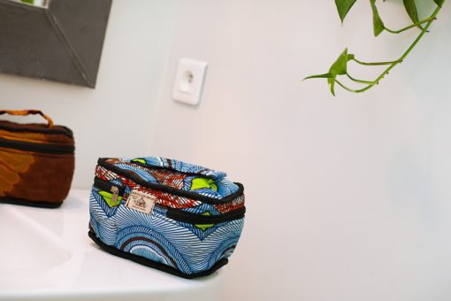 Vanity tissu africain wax