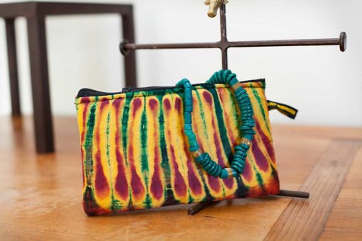 Petite trousse en tissu africain