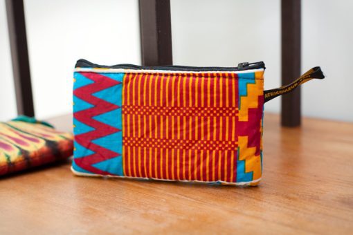 Petite trousse en tissu africain – Image 2