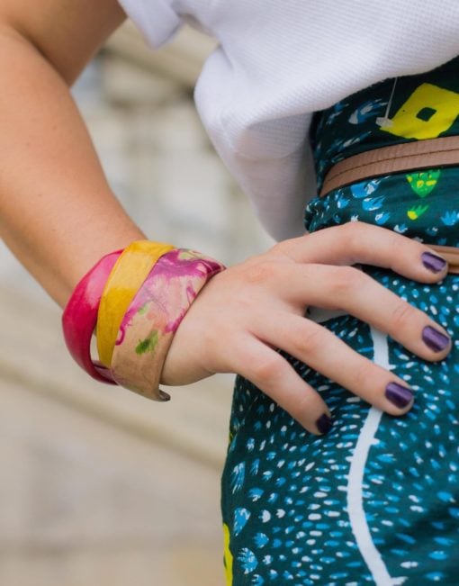 Bracelet Touareg cuir Tabaski – Image 4