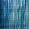 Tissu africain calicot blanc, bleu et vert, motif étoffe