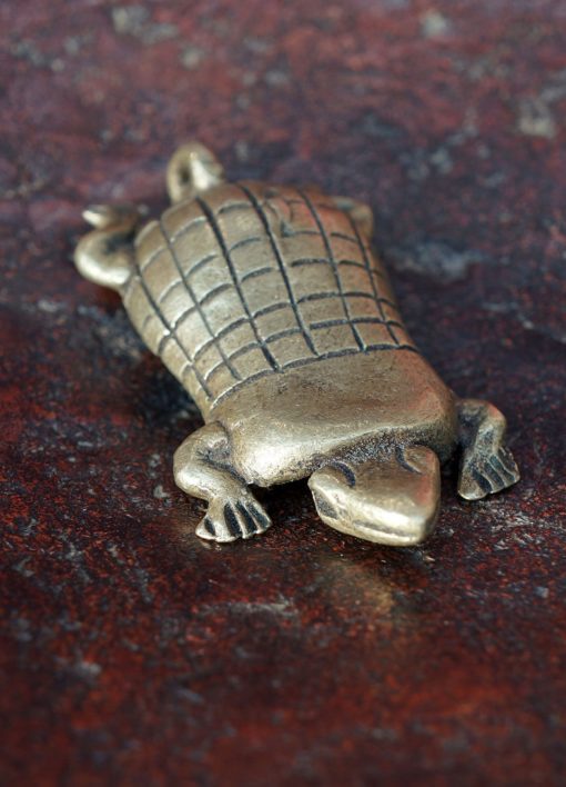Tortue d’Afrique en bronze – Image 2