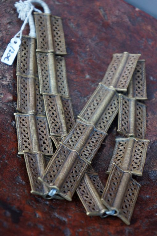 Perles africaines de bronze " peuple Akan " – Image 2