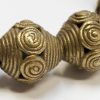 Perles africaines de bronze "peuple Akan"
