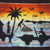 Batik africain : les pêcheurs au filet