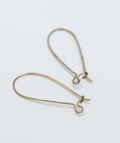 Crochets d'oreilles en bronze