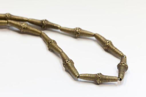 Perles africaines de bronze "peuple Akan"