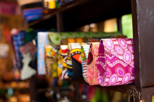 Sac à main en tissu africain "Delphine" – Image 3