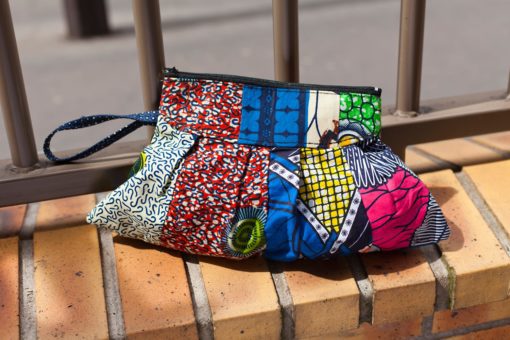 Pochette en tissu africain " Raly " – Image 3