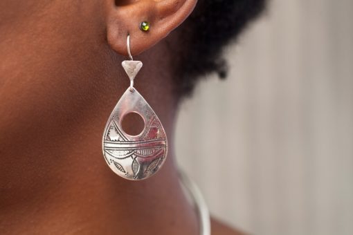 Boucles d’oreilles ethnique touareg – Image 3