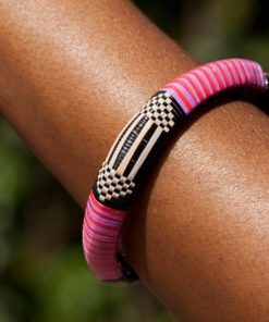 bracelet sénégalais plastique recyclé